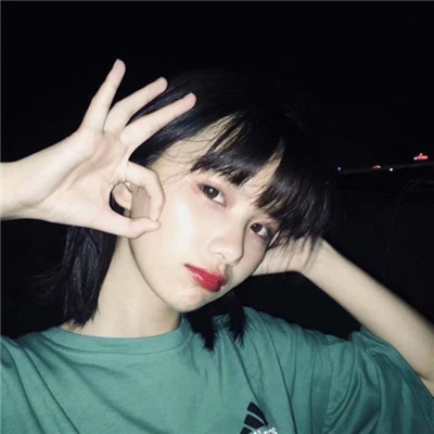 2018微信最新唯美伤感短发女生头像合集下载