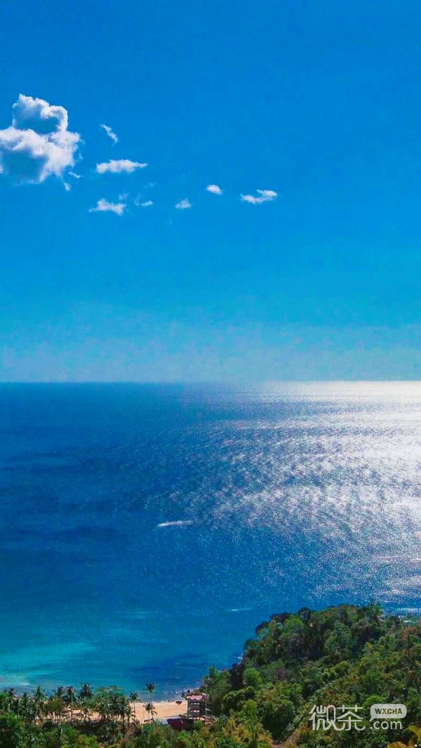 海洋和天空微信聊天背景