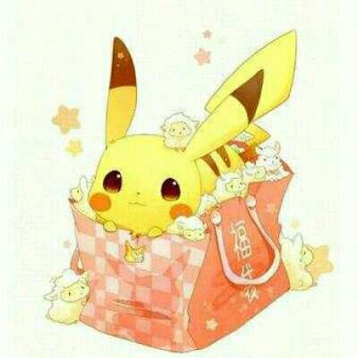 可爱萌萌哒皮卡丘微信头像