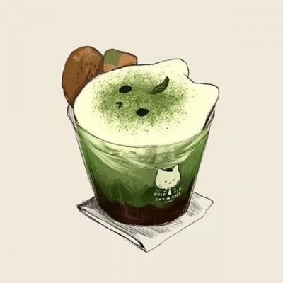 卡通甜点手绘微信头像