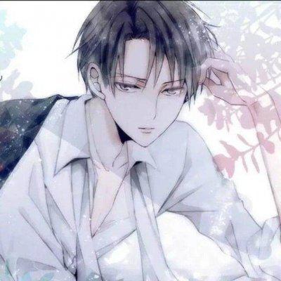 高冷二次元手绘男生头像