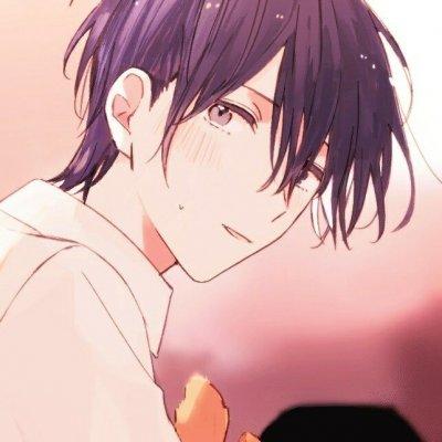 高冷二次元手绘男生头像