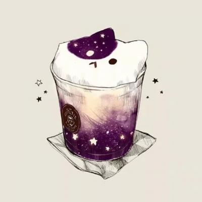 卡通甜点手绘微信头像