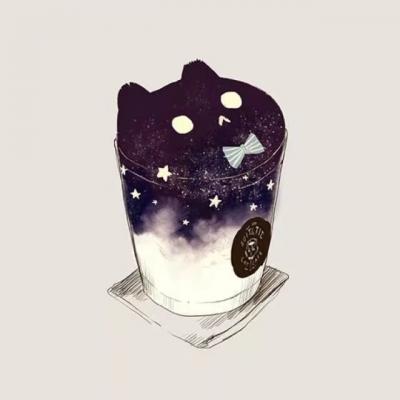 卡通甜点手绘微信头像