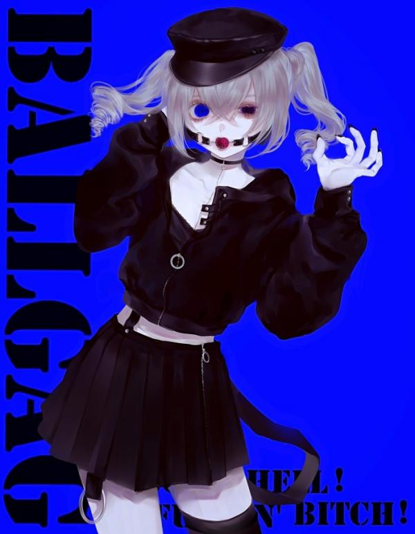 微信二次元黑暗少女图片