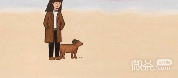 简约文艺绘画微信朋友圈配图