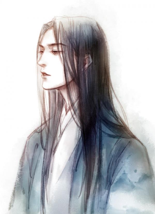 古风手绘男生图片