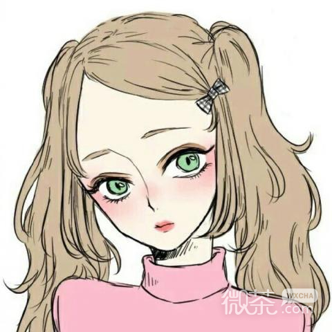 快手卡通手绘女生头像