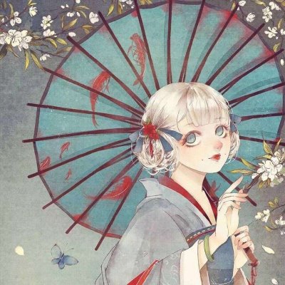 唯美古风头像动漫女生头像
