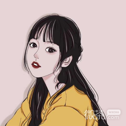 快手卡通手绘女生头像