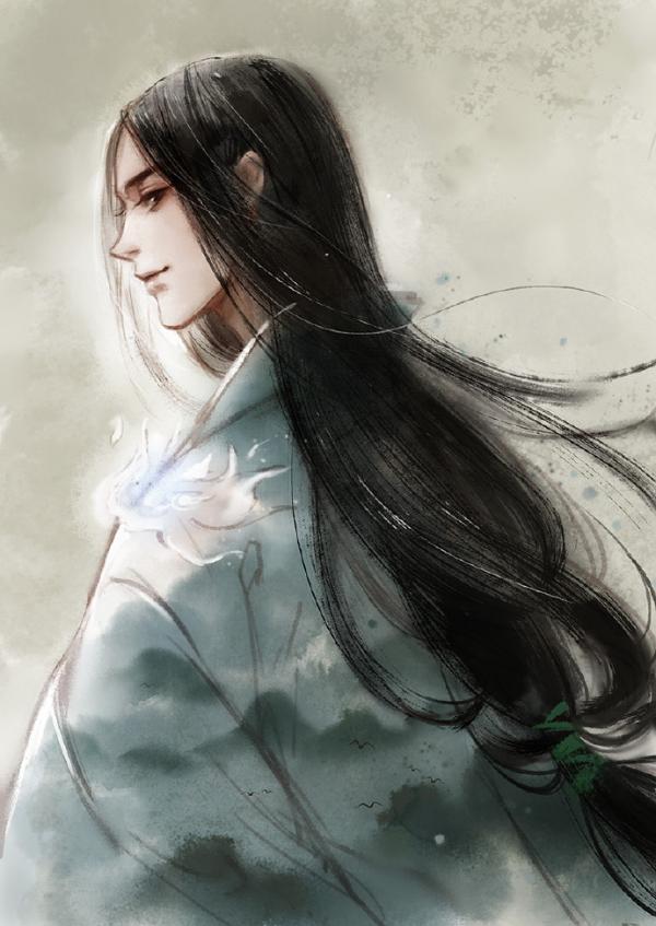 古风手绘男生图片