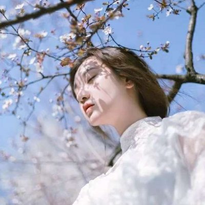 小清新女生微信头像