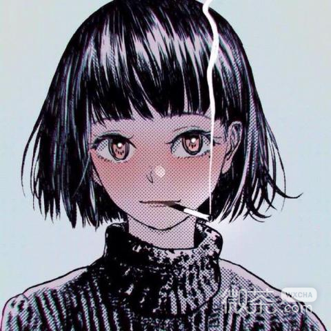 快手卡通手绘女生头像