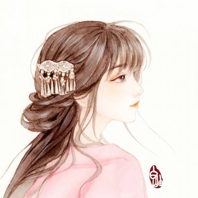 唯美古风头像动漫女生头像