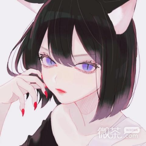 快手卡通手绘女生头像
