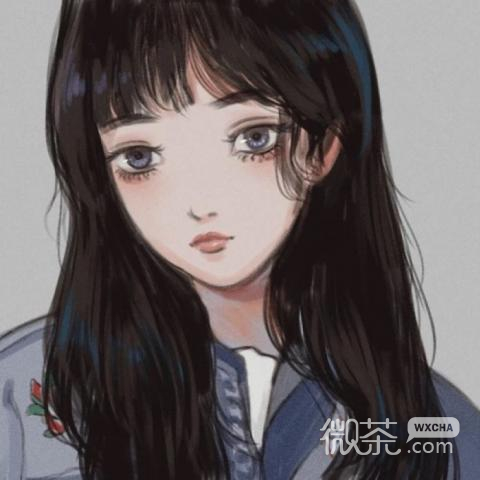 快手卡通手绘女生头像