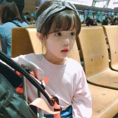 最新可爱女生萌娃微信头像