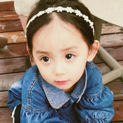 最新可爱女生萌娃微信头像