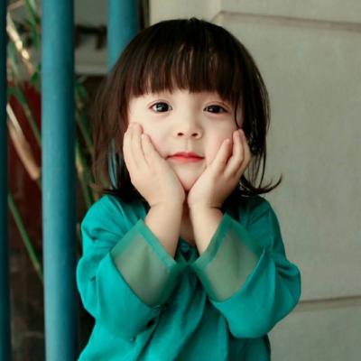 最新可爱女生萌娃微信头像