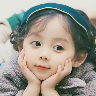 最新可爱女生萌娃微信头像