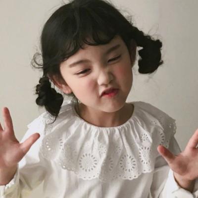最新可爱女生萌娃微信头像
