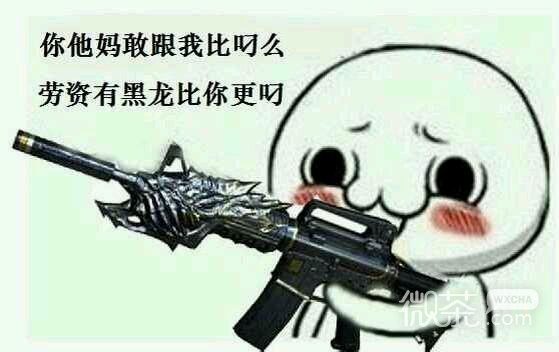 用刀来斗图的你们弱爆了