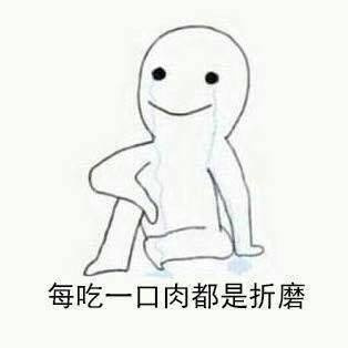 胖子的忧伤微信表情包