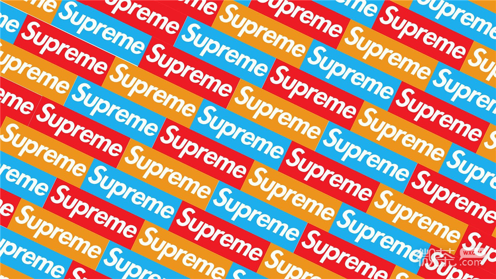 微信潮流supreme朋友圈背景图