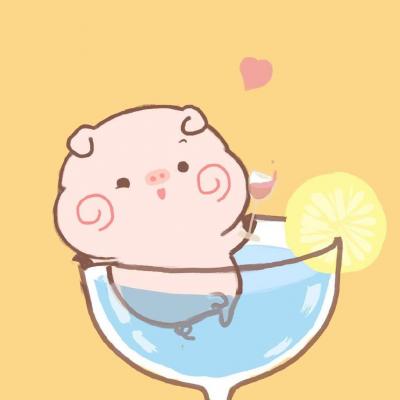呆萌小猪微信头像