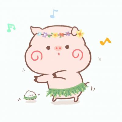 呆萌小猪微信头像