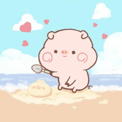 呆萌小猪微信头像