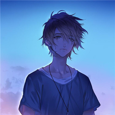 微信二次元非主流男生头像