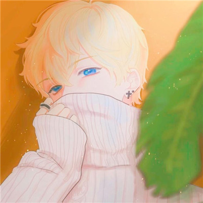 微信二次元非主流男生头像