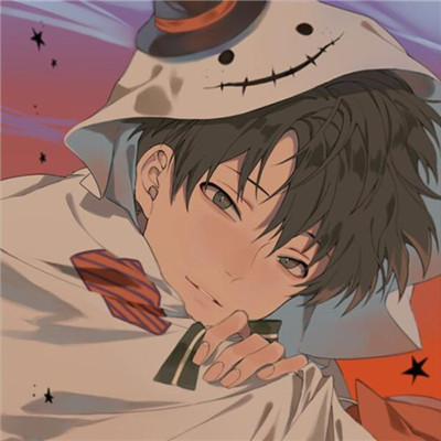 微信二次元非主流男生头像