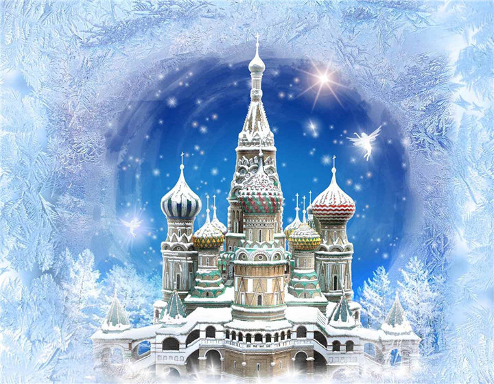 圣诞节雪景唯美微信朋友圈配图