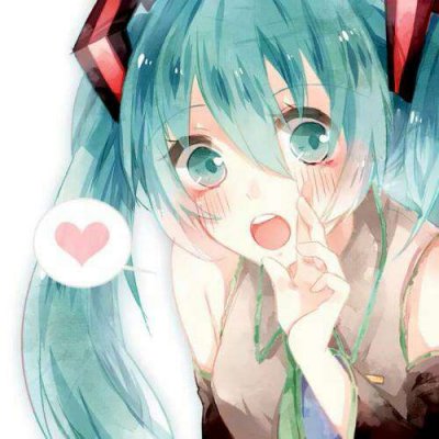初音未来微信二次元女生头像