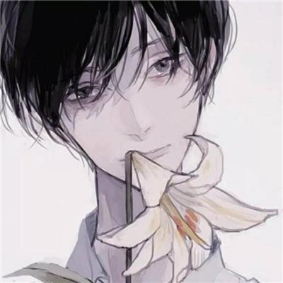 微信二次元非主流男生头像