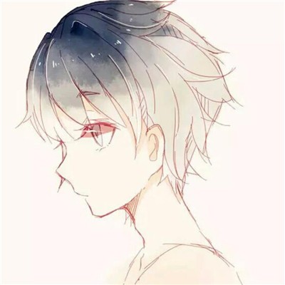 微信二次元非主流男生头像