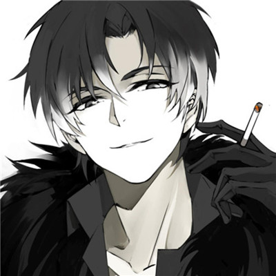 微信二次元非主流男生头像