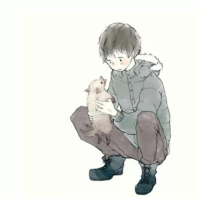 微信二次元非主流男生头像