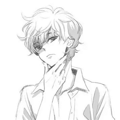 微信二次元非主流男生头像