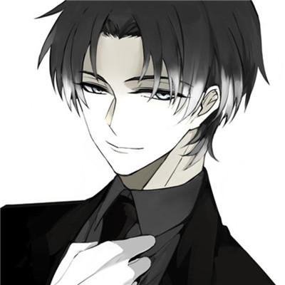 微信二次元非主流男生头像