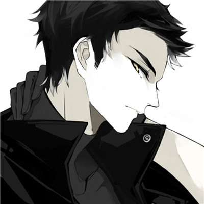 微信二次元非主流男生头像