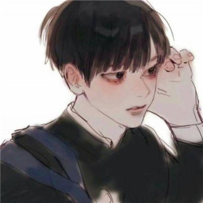 微信二次元非主流男生头像