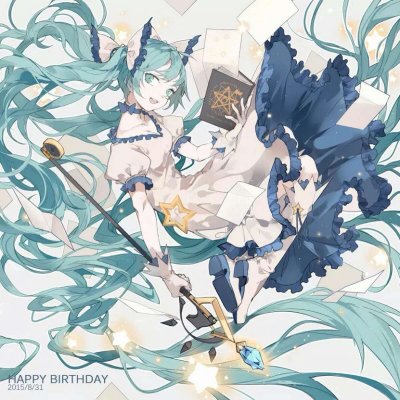 初音未来微信二次元女生头像