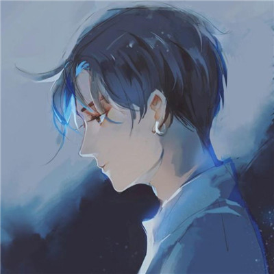 微信二次元非主流男生头像