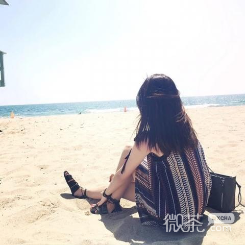 微信女生背影头像