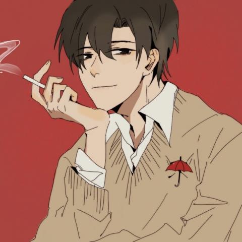 微信二次元动漫插画男生头像