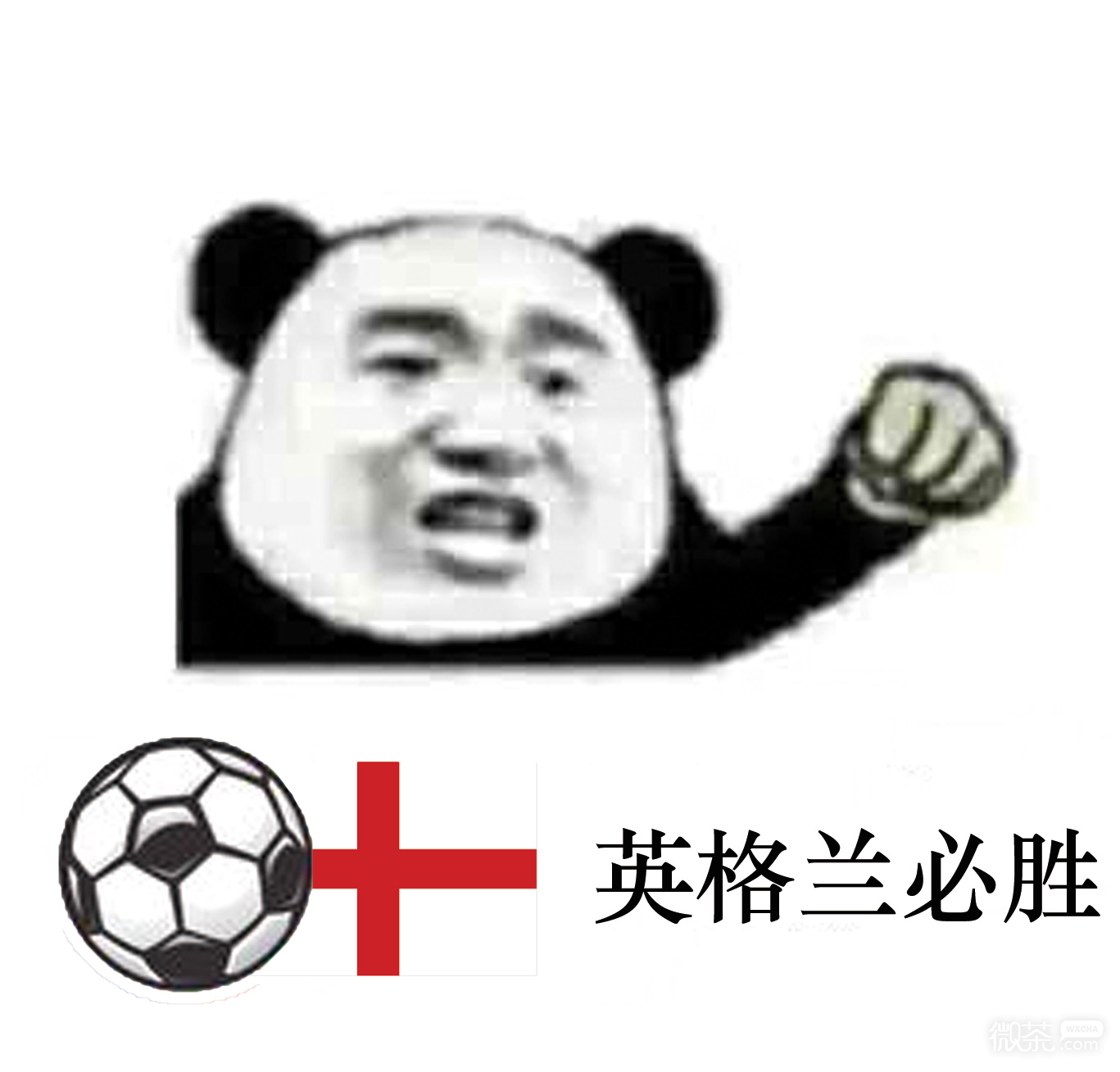 熊猫人世界杯微信恶搞包情包