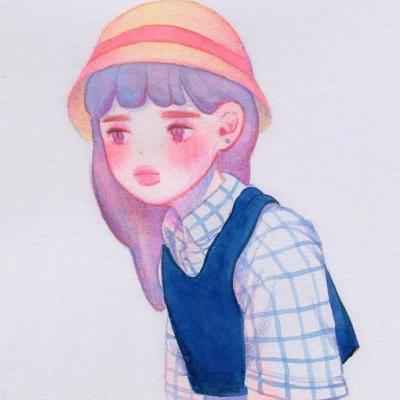 可爱卡通微信女生头像